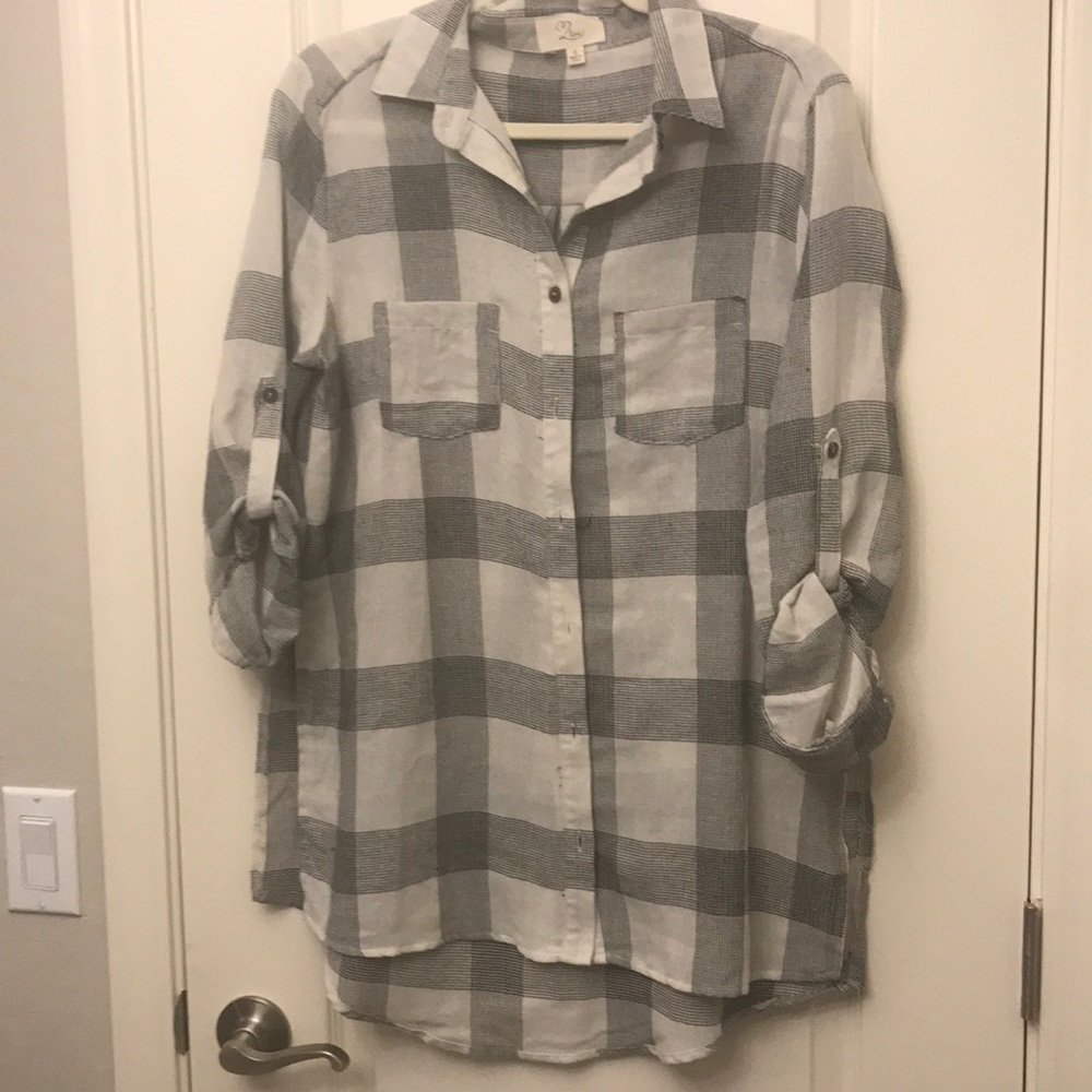 Flannel blouse
